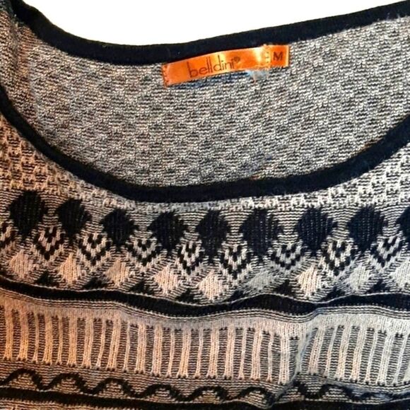 Bellini Knit Broen Black Sweater M - Picture 5 of 9